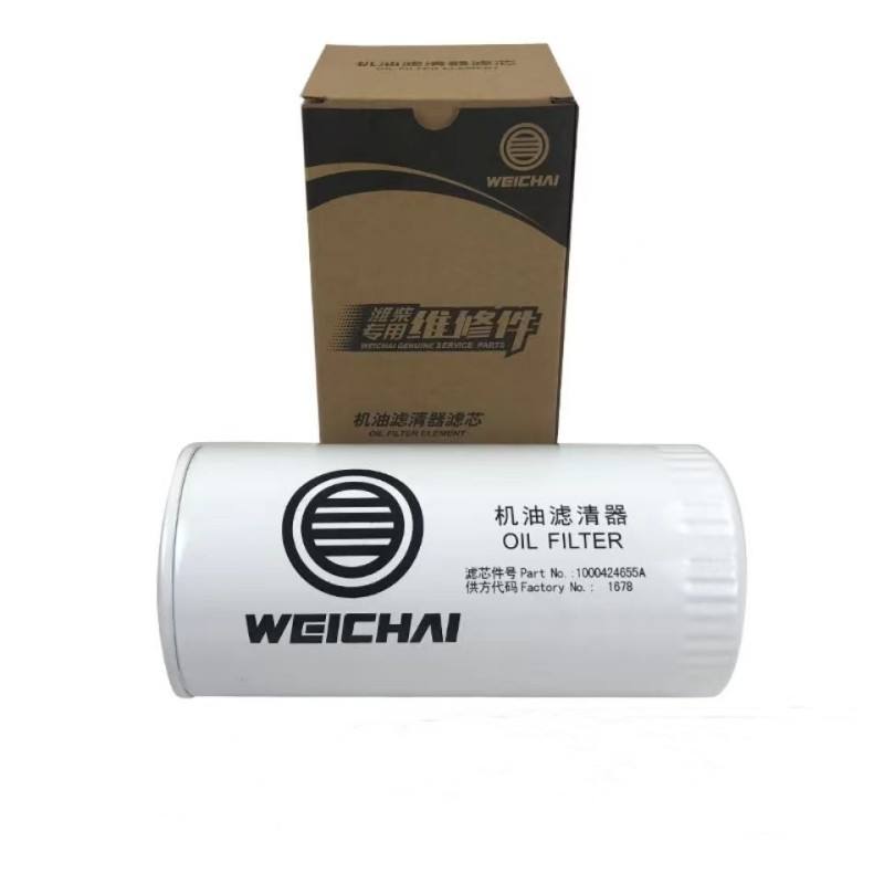 Φίλτρο λαδιού κινητήρα ντίζελ FAW & Shacman Heavy Truck 1000424655 1000424655A